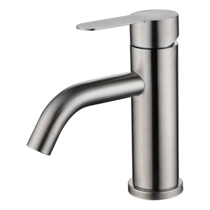 Sly gebürstete Nickel Eingriff Wassermischer 304 Edelstahl Badezimmer Wasserhahn Wasserhähne