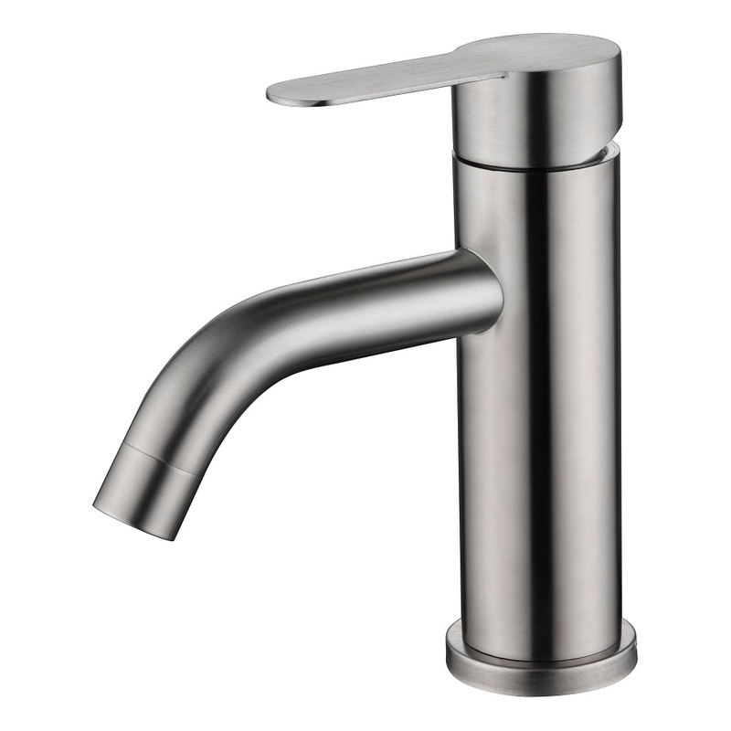 Sly gebürstete Nickel Eingriff Wassermischer 304 Edelstahl Badezimmer Wasserhahn Wasserhähne