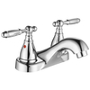 Sly High-End-Qualität Zwei-Griff-Badezimmer-Wasserhahn 4 Zoll Badezimmer Wasserhahn 