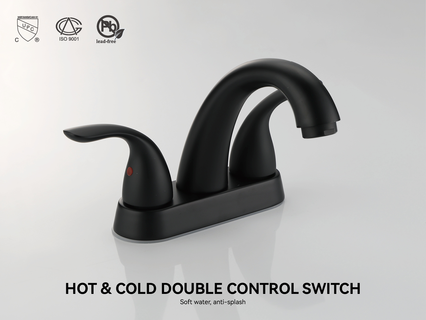 Badezimmerwaschbecken und Wasserh&auml;hne