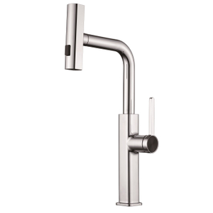 Schlauer flexibler Schlauch Pull Down Fing Waschbecken Tippwand montiert ein kaltes Wasserküchenarmatur