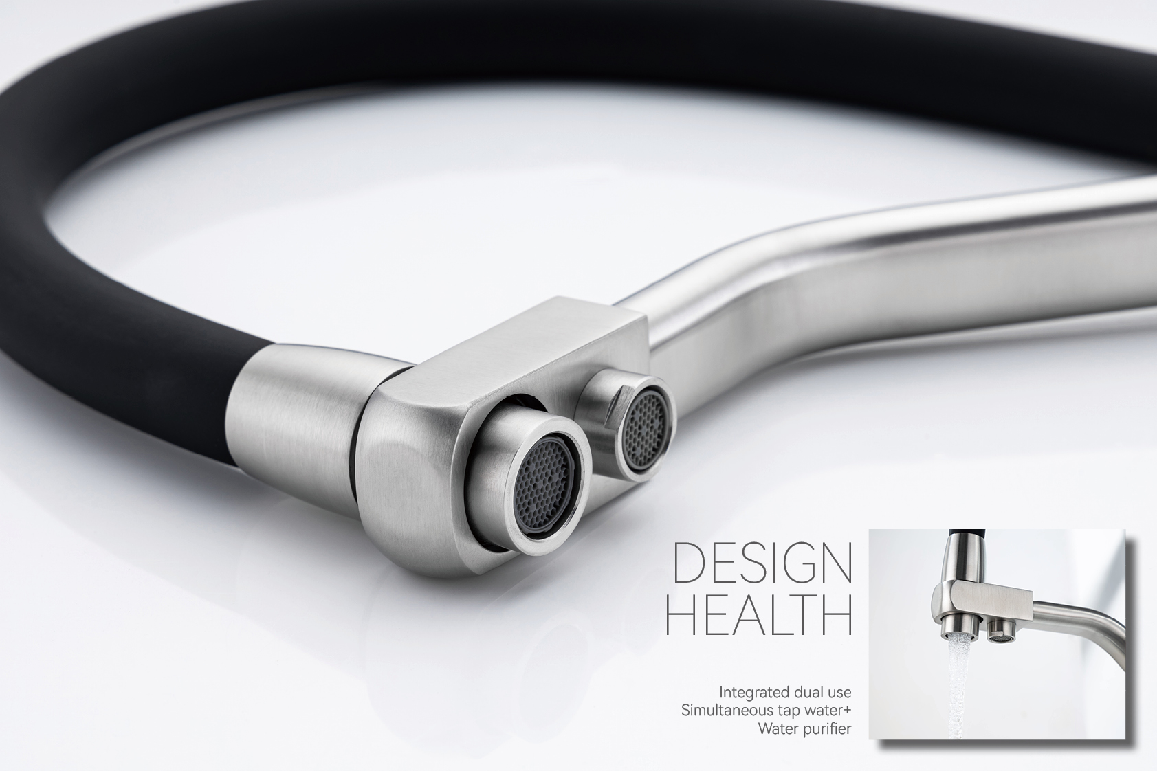 Filterwasser-Waschtischarmaturen