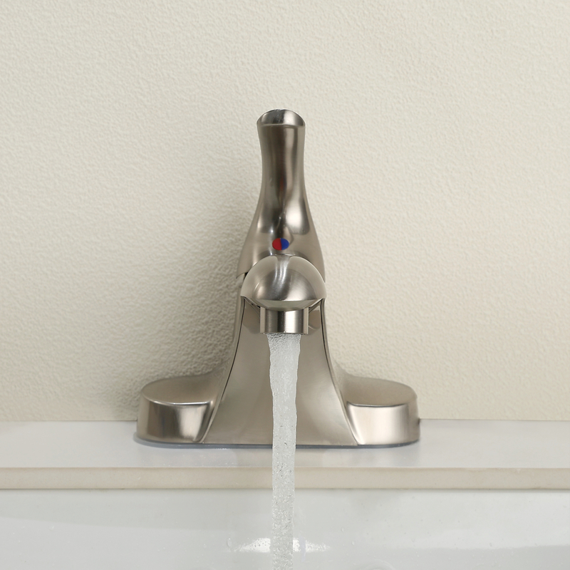 Samliyu 4 Zoll Eingriff Waschbecken Taps Basin Mixer Wasserhahn und Vorrichtungen