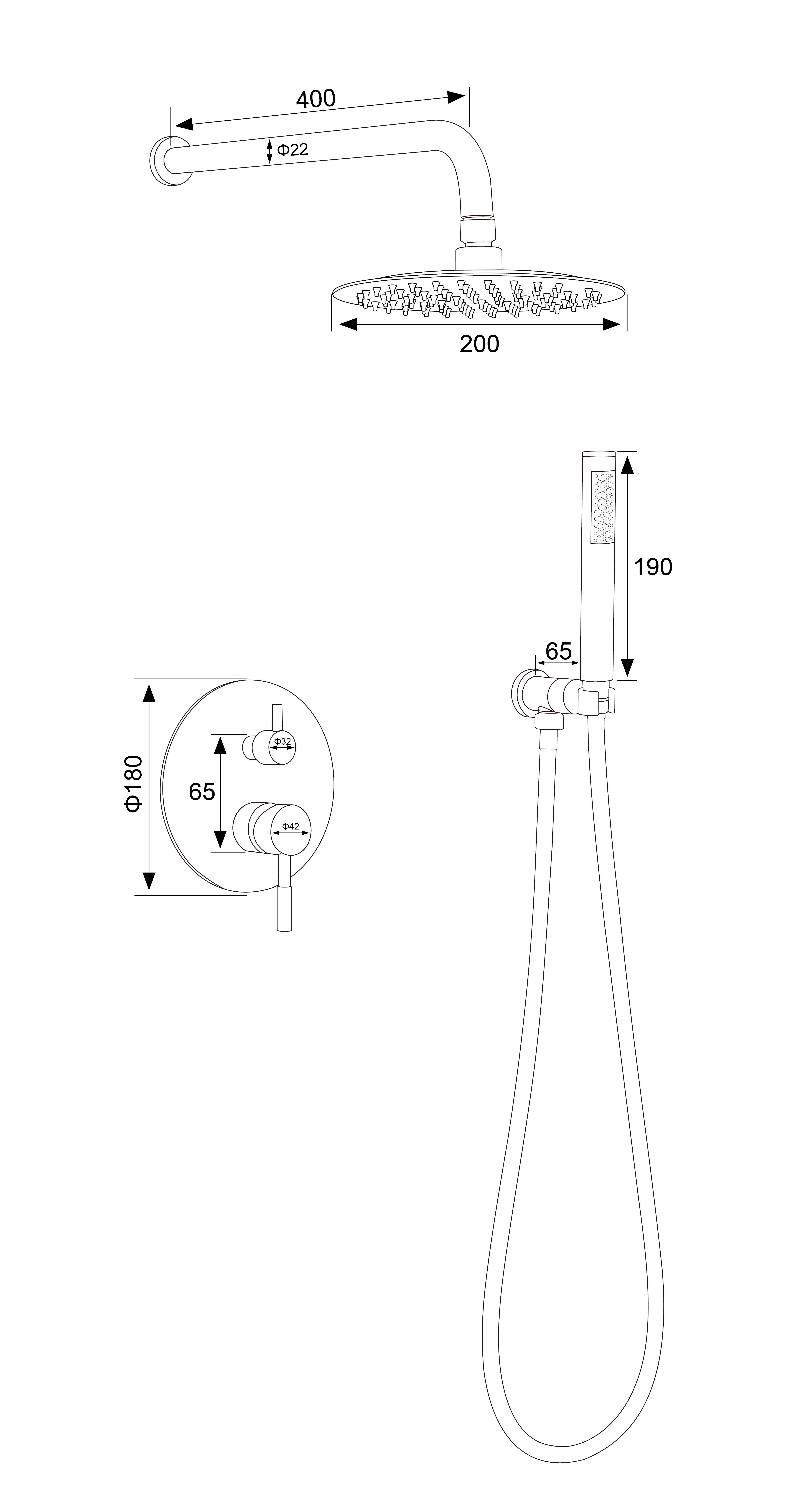 Wandmontage Niederschlag