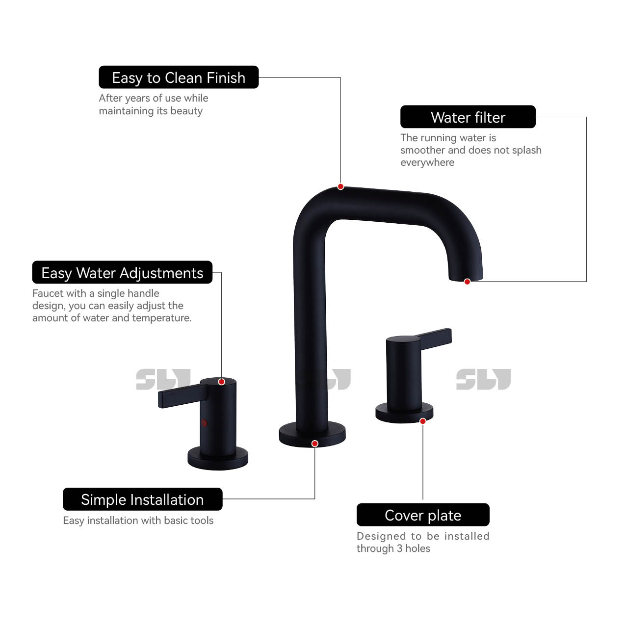 Wasserhahn f&uuml;r hei&szlig;e Produkte