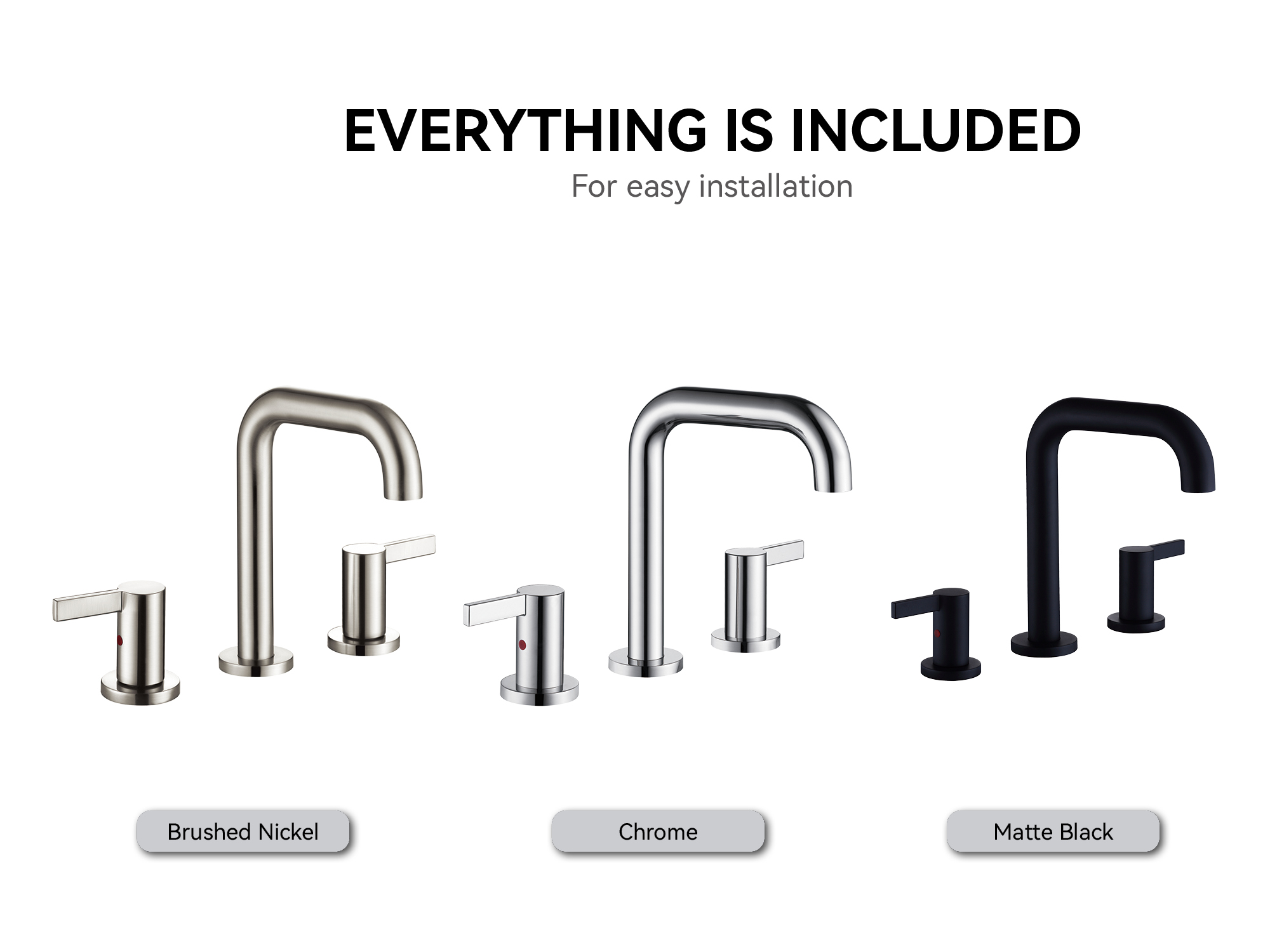 Schlau 8 Zoll weit verbreitete Messingwaschbecken Wasserhahn Waschbecken Waschbecken Mischhahn Wasserhahn Wasserhahn