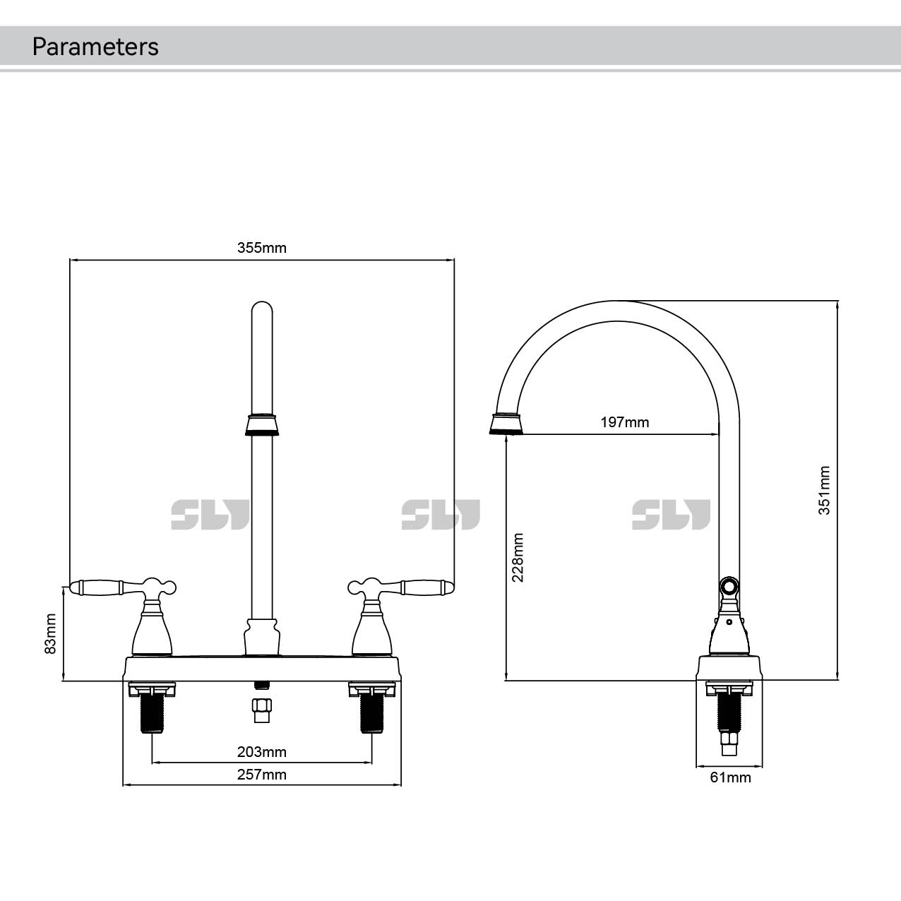 Chrom K&uuml;chenarmatur 