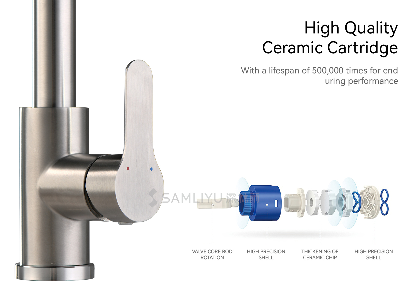 Neue K&uuml;chenarmaturen im modernen Stil