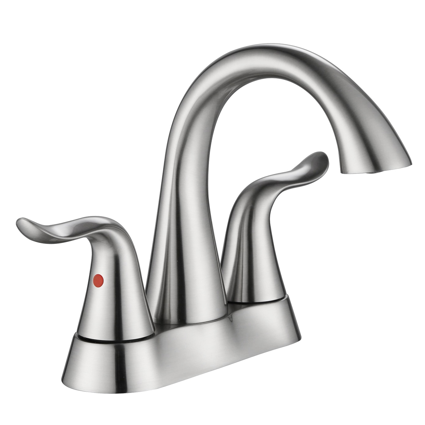 Sly Messing gebürstete Nickel -Badezimmer -Wasserhahn aus Messing Modern Moderierte Wasserhähne Waschbecken