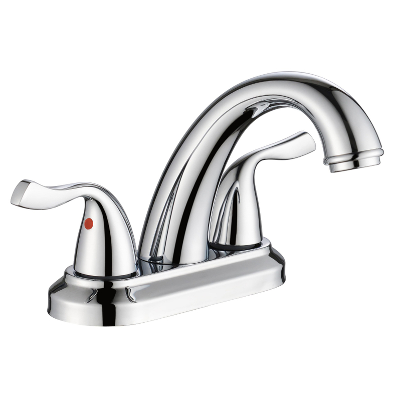 Sly Messing Chrom Heiße und kalte Wasserhähne Badezimmerhacker Messing Mixer Tipp