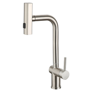 Sly gebürstete Nickelwasserhahn Moderne Küchenhähnen ziehen Sprühküchenmischer Waschbecken Wasserhähne heraus.